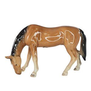 Vintage Napco Grazing Horse Figurine S451 *Repaired*
